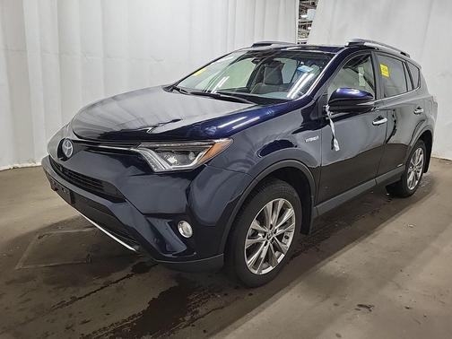 Galactic Aqua Mica 2018 Toyota RAV4 Hybrid Limited