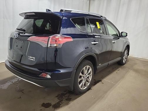 Galactic Aqua Mica 2018 Toyota RAV4 Hybrid Limited
