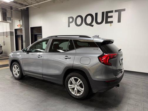 Satin Steel Metallic 2021 GMC Terrain SLE