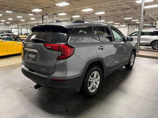 Satin Steel Metallic 2021 GMC Terrain SLE