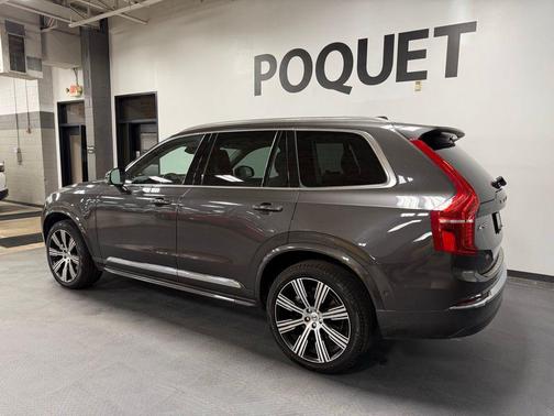 Platinum Grey Metallic 2023 Volvo XC90 Recharge Plug-In Hybrid T8 Plus Bright Theme 7 Passenger