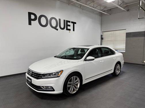Pure White 2017 Volkswagen Passat SEL Premium