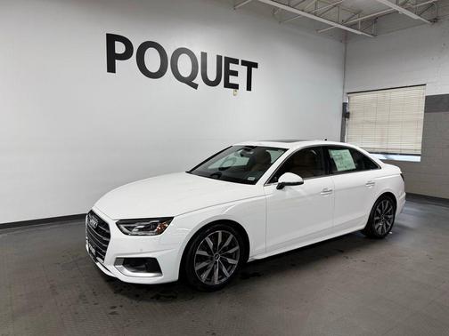 Ibis White 2021 Audi A4 40 Premium