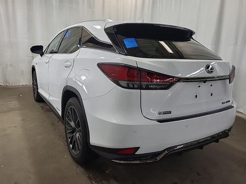 Ultra White 2022 Lexus RX 450h F Sport Handling
