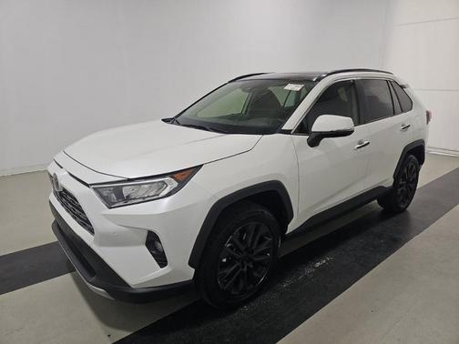 Blizzard Pearl 2021 Toyota RAV4 Limited