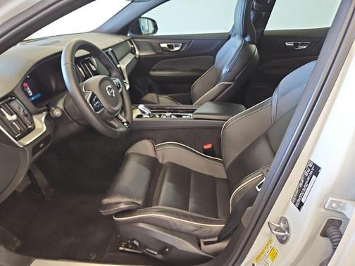 Crystal White Metallic 2024 Volvo S60 B5 Plus Black Edition
