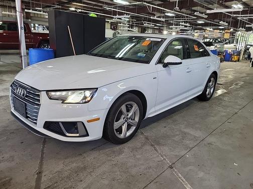 Ibis White 2019 Audi A4 2.0T Premium