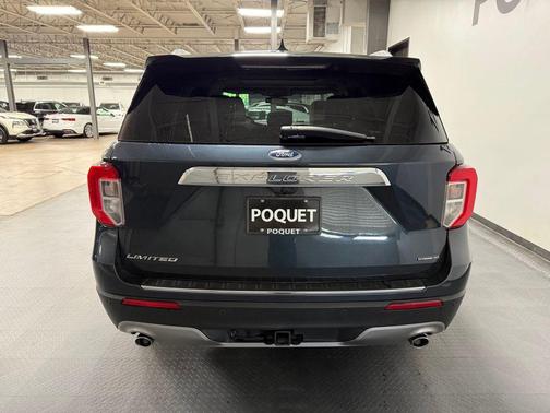 Stone Blue Metallic 2022 Ford Explorer Limited