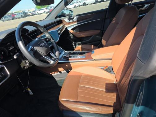 Avalon Green Metallic 2020 Audi A7 55 Premium Plus