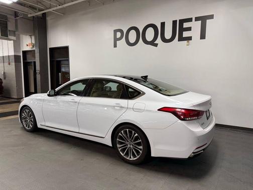 Casablanca White 2015 Hyundai Genesis 3.8