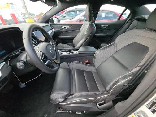 Crystal White Metallic 2024 Volvo S60 B5 Plus Black Edition