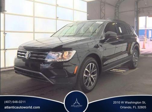 Deep Black Pearl Effect 2019 Volkswagen Tiguan 2.0T SE