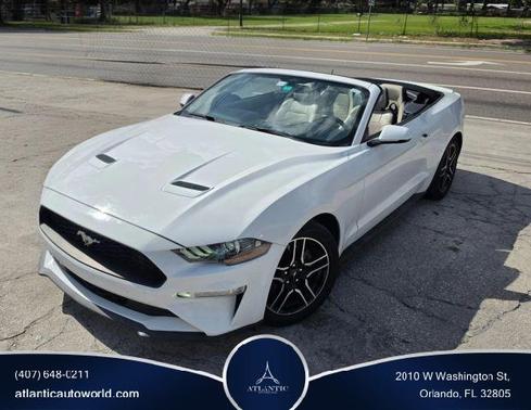 White 2020 Ford Mustang EcoBoost Premium