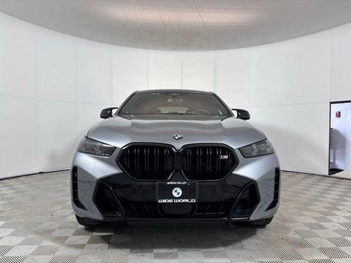 Skyscraper Gray Metallic 2024 BMW X6 M60i