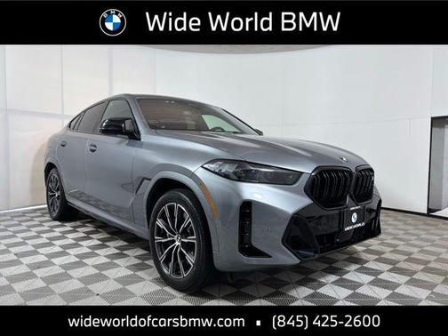 Skyscraper Gray Metallic 2024 BMW X6 M60i