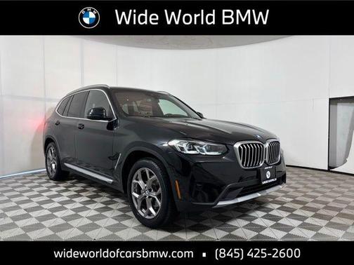 Black Sapphire Metallic 2023 BMW X3 xDrive30i