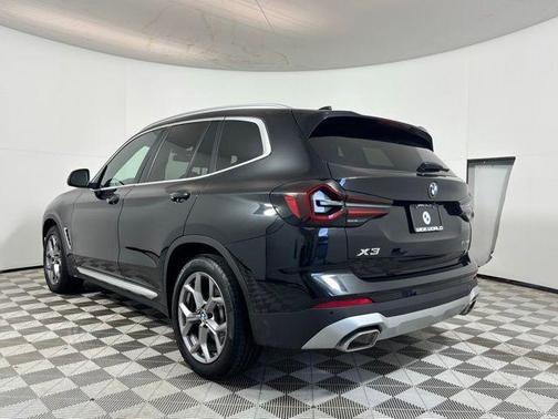 Black Sapphire Metallic 2024 BMW X3 xDrive30i