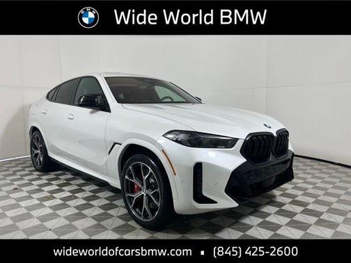 Mineral White Metallic 2026 BMW X6 M60i