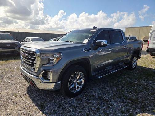 Satin Steel Metallic 2022 GMC Sierra 1500 SLT