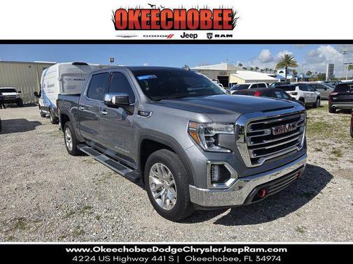 Satin Steel Metallic 2022 GMC Sierra 1500 SLT