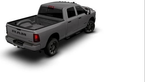 Ceramic Gray Clearcoat 2026 RAM 2500 Black Express Crew Cab 4x4 6'4' Box