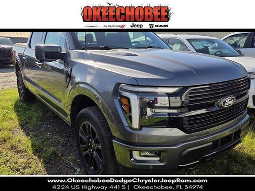 CARBONIZED GRAY METALLIC 2025 Ford F-150 Platinum