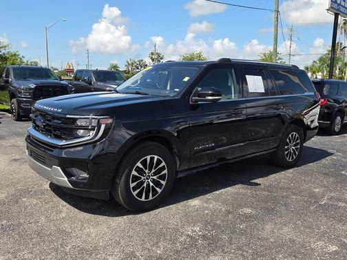 AGATE BLACK METALLIC 2025 Ford Expedition Max Platinum