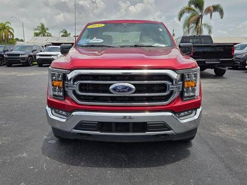 RAPID RED MET TINTED CC 2022 Ford F-150 XLT