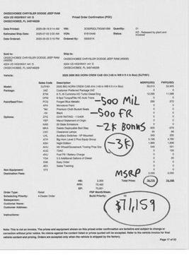 2025 RAM 2500 Big Horn Crew Cab 4x4 6'4' Box