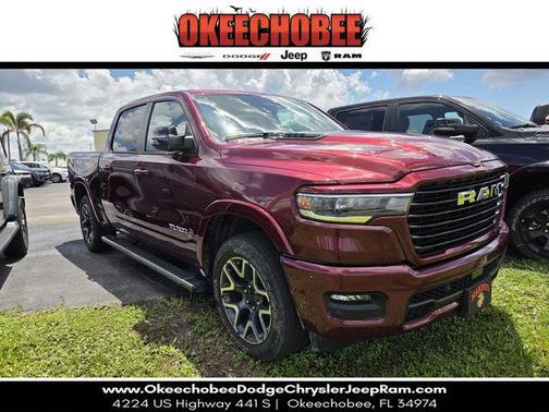 Delmonico Red Pearlcoat 2025 RAM 1500 Laramie