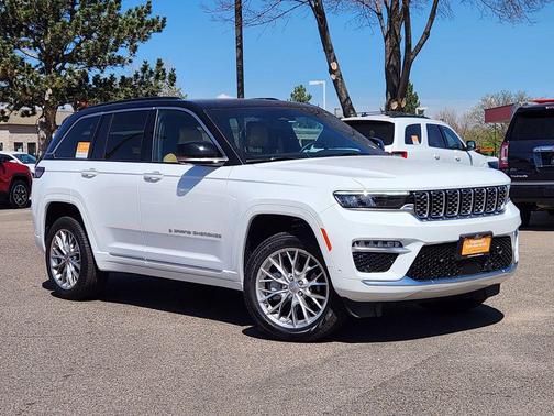 Bright White Clearcoat 2024 Jeep Grand Cherokee Summit
