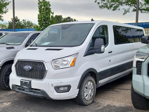 Oxford White 2022 Ford Transit-350 XLT
