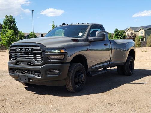 Gray 2026 RAM 3500 Tradesman Regular Cab 4x4 8' Box