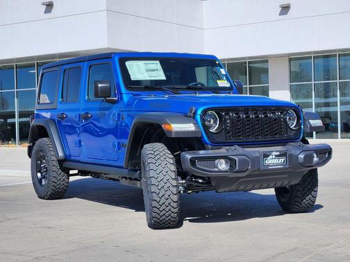 Hydro Blue Pearlcoat 2026 Jeep Wrangler Willys