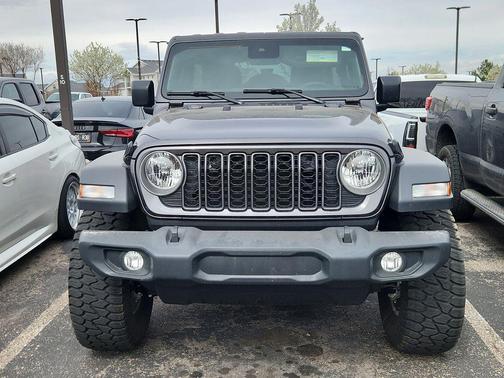 Granite Crystal Metallic Clearcoat 2024 Jeep Wrangler Sport S