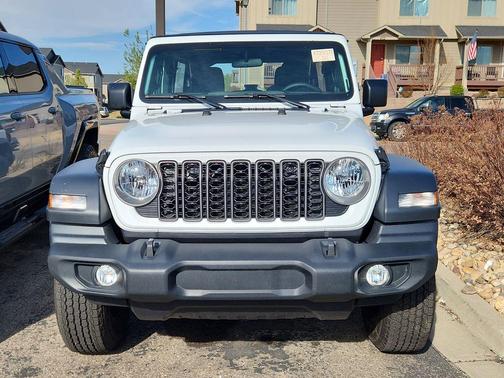 Bright White Clearcoat 2025 Jeep Wrangler Sport