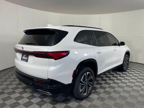 White Frost Tricoat 2025 Buick Enclave Sport Touring