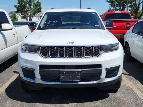 Bright White Clearcoat 2022 Jeep Grand Cherokee L Limited