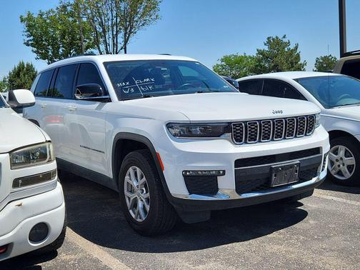 Bright White Clearcoat 2022 Jeep Grand Cherokee L Limited