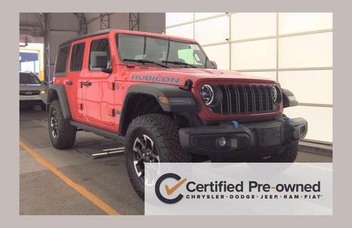 Firecracker Red Clearcoat 2025 Jeep Wrangler 4xe Rubicon