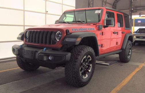 Firecracker Red Clearcoat 2025 Jeep Wrangler 4xe Rubicon