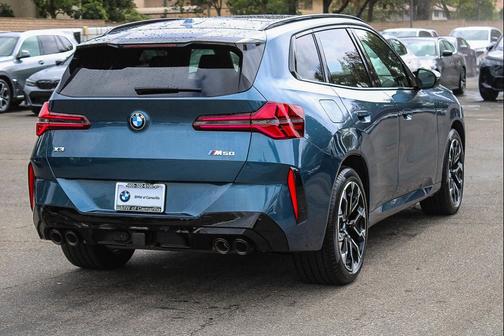 Arctic Race Blue Metallic 2025 BMW X3 M50 xDrive