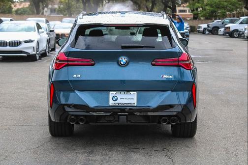 Arctic Race Blue Metallic 2025 BMW X3 M50 xDrive