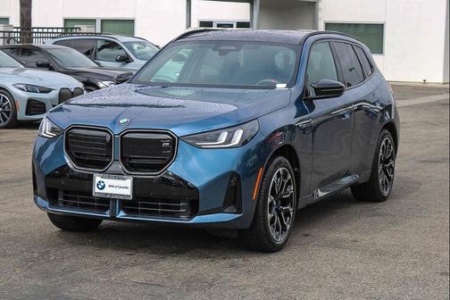 Arctic Race Blue Metallic 2025 BMW X3 M50 xDrive