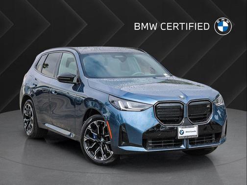 Arctic Race Blue Metallic 2025 BMW X3 M50 xDrive