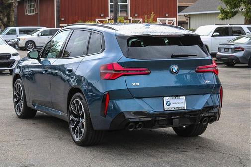 Arctic Race Blue Metallic 2025 BMW X3 M50 xDrive