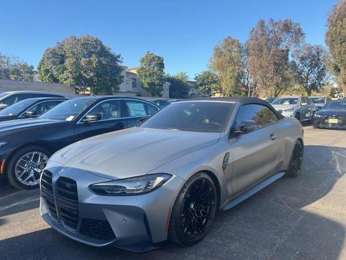 Skyscraper Grey Metallic 2022 BMW M4 Competition xDrive