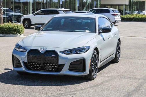 Brooklyn Grey Metallic 2023 BMW i4 Gran Coupe M50