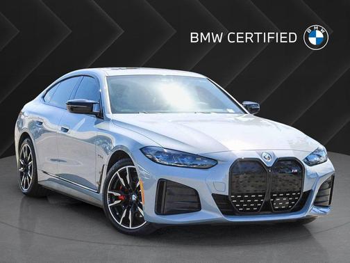 Brooklyn Grey Metallic 2023 BMW i4 Gran Coupe M50