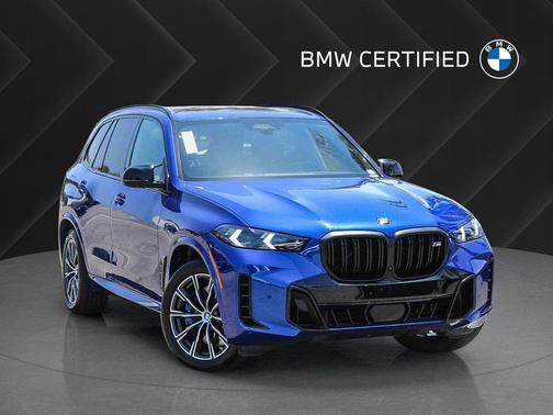 Marina Bay Blue Metallic 2024 BMW X5 M60i
